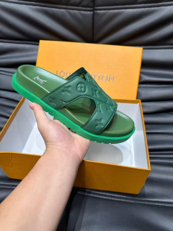 Louis Monogram Luxe Slides - Image 12