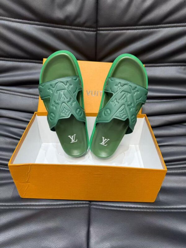 Louis Monogram Luxe Slides - Image 13