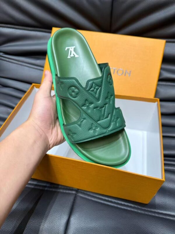 Louis Monogram Luxe Slides - Image 17