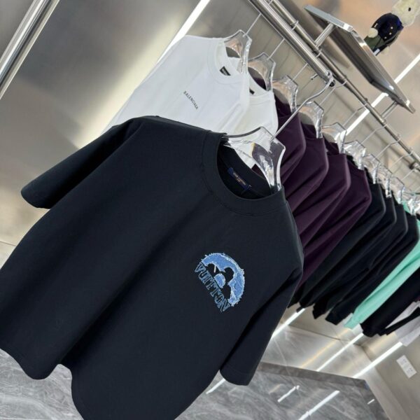 DENIM PATCH CREWNECK TEE - Image 9