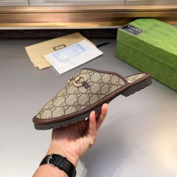 HORSEBIT LEATHER BACKLESS LOAFER - Image 7
