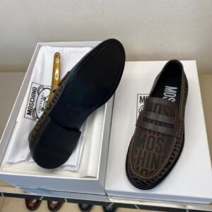 LOGO PRINT LOAFERS