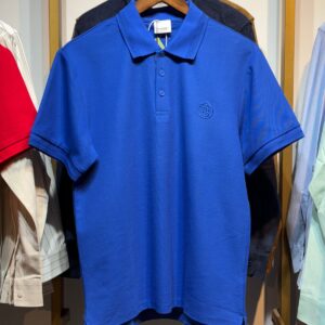 MONOGRAM MOTIF COTTON POLOS