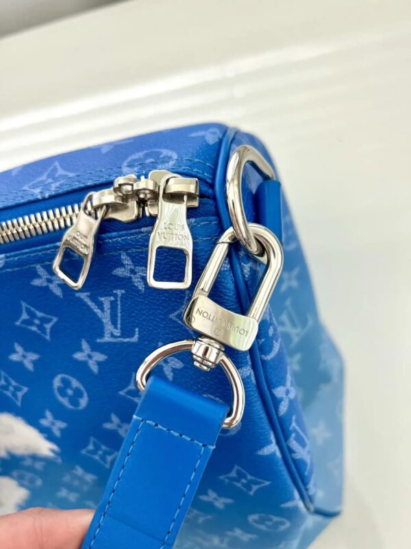BLUE MONOGRAM DUFFLE BAG - Image 3