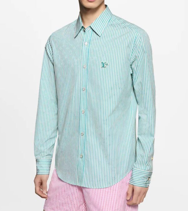 DEISIGNER COTTON SHIRT GEL LOGO - Image 5