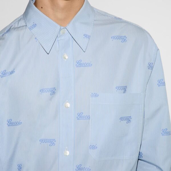 STRIPED LOGO PRINT TSHIRT - Image 3