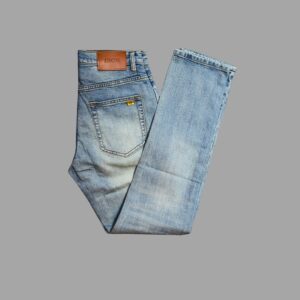 TINY METAL LOGO DENIM
