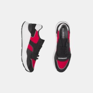 BURB RED/BLK SNEAKER