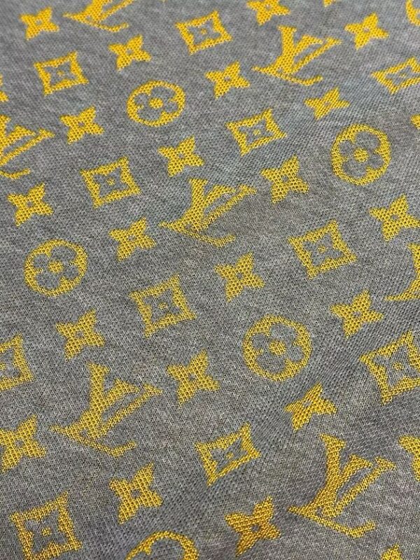 GREY MONOGRAM KNIT CREW NECK - Image 6