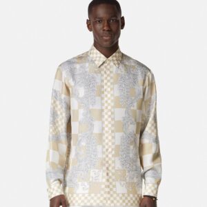 Medusa Contrasto Silk Shirt