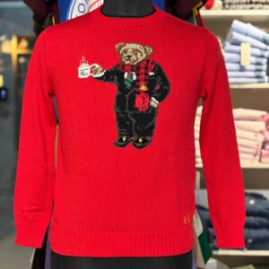 RED BEAR PULLOVER