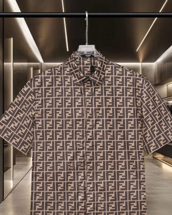 GEOMETRIC MONOGRAM SHIRT - Image 2