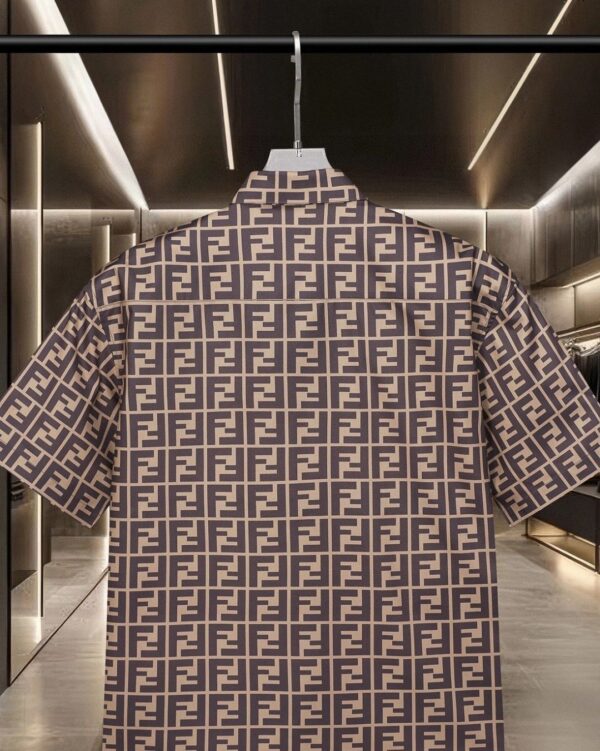 GEOMETRIC MONOGRAM SHIRT - Image 3