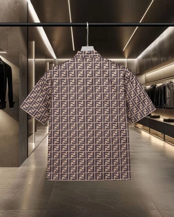 GEOMETRIC MONOGRAM SHIRT - Image 4