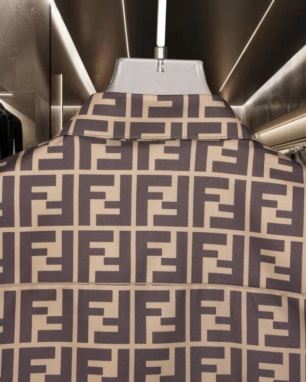 GEOMETRIC MONOGRAM SHIRT - Image 7