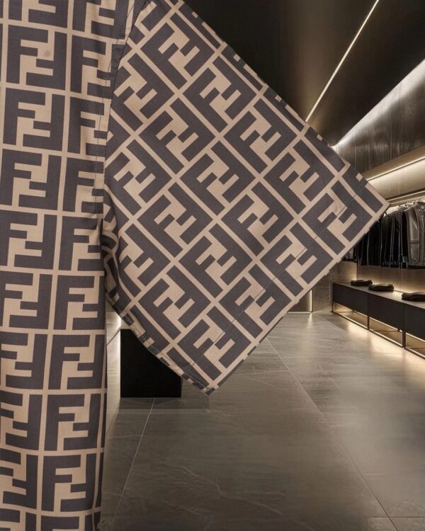 GEOMETRIC MONOGRAM SHIRT - Image 9