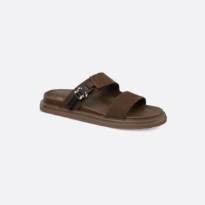 AQUA SANDAL DEEP BROWN SUEDE