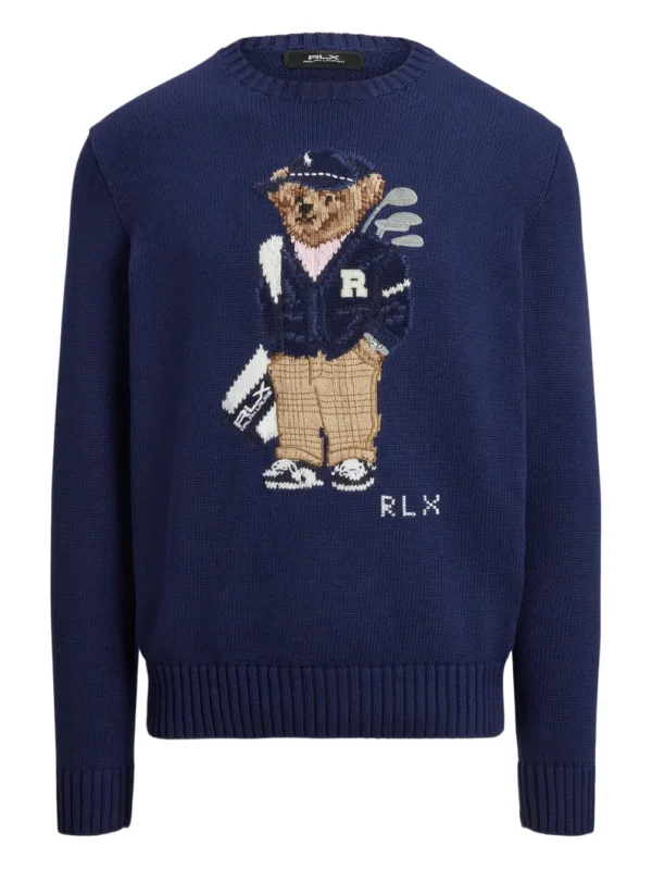 BEAR EMBROIDERED PULLOVER - Image 3