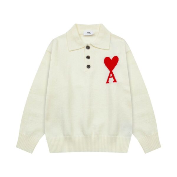 POLO HEART SWEATER - Image 4