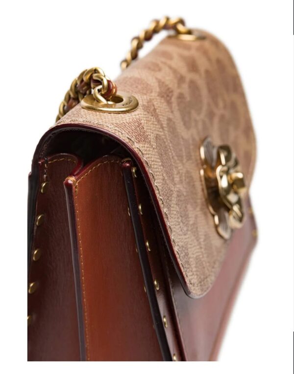 FLOWER BUCKLE SHOULDER BAG - Image 6
