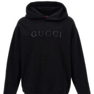 GG BLACK STUD HOODIE