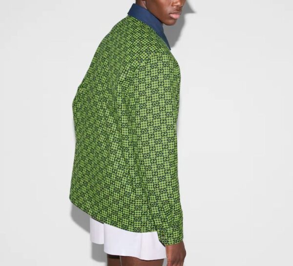 VICY OVERSIZED JACQUARD SHIRT - Image 2