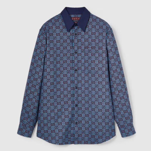 VICY OVERSIZED JACQUARD SHIRT
