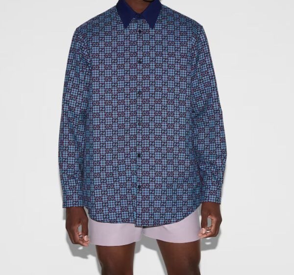 VICY OVERSIZED JACQUARD SHIRT - Image 6
