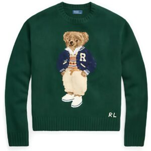 GREEN BEAR PULLOVER