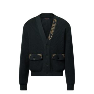 EMBROIDERY COLLAR CARDIGAN