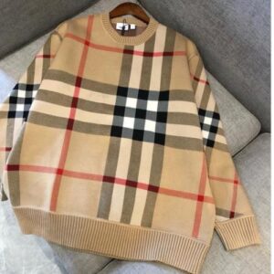 BURB CHECK PULLOVER