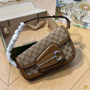 1955 Horsebit Shoulder Bag.