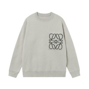 ANAGRAM EMBROIDERED SWEATSHIRT