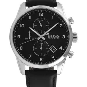 BLACK ANALOGUE CLASSIC WATCH