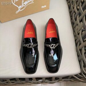 CHAIN RED SOLE LOAFER
