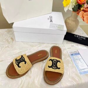 YELLOW BLACK EMBROIDERED SANDAL