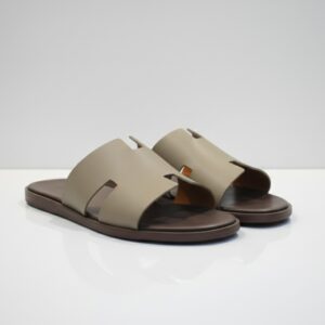 GREY BROWN H SLIPPER