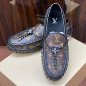 MONOGRAM DRIVE LOAFERS