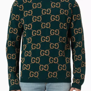 GREEN GG PULLOVER