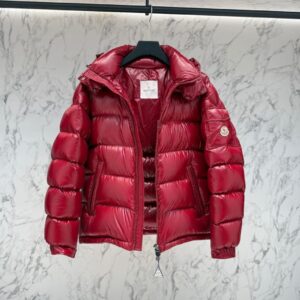 GLOSS RED DOWN JACKET