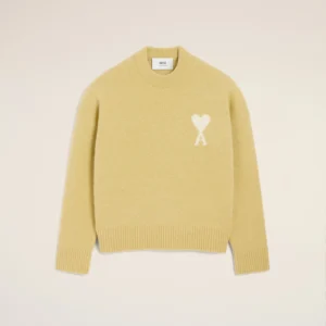 YELLOW DE COEUR CREWNECK SWEATER