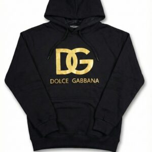 GOLD TEXT HOODIE