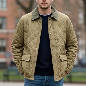 DIMOND QUILTED JACKETT