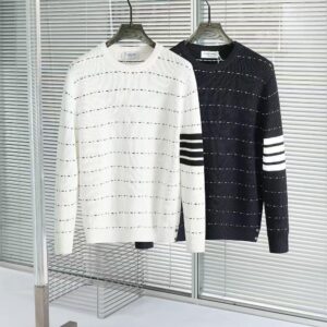 DOT STRIPE PULLOVER