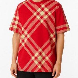 CHECK OVERSIZED TSHIRT