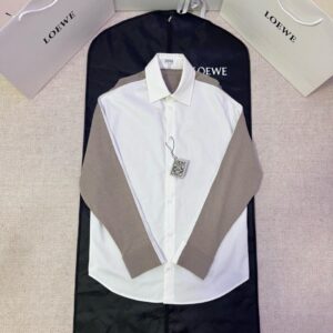 WAVY COTTON KNIT SHIRT