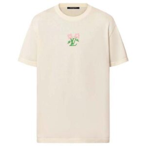 FLOWER LOGO KNIT TEE