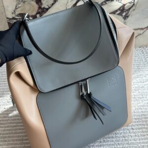 SIENNA LEATHER BACKPACK BEIGE