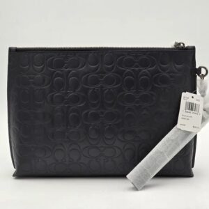 C NOIR EMBOSSED BAG