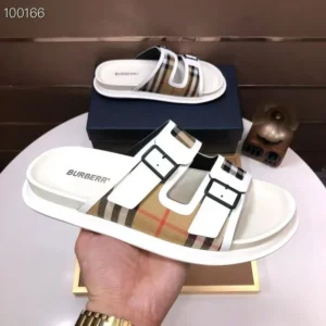 CHECKRED DUBBLE STRAPE SANDAL